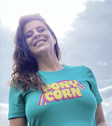 T-Shirt Bubble-Gum PonyTurquoise