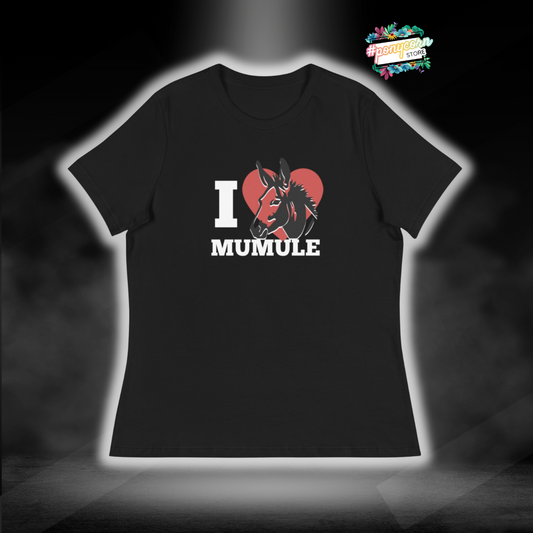 T-shirt I Love Mumule - Femme