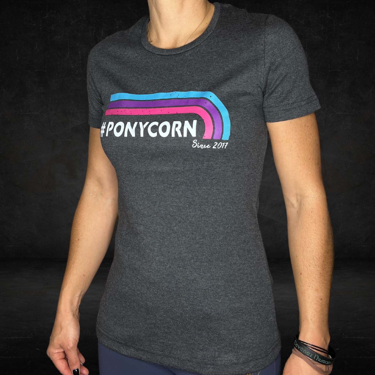 T-Shirt PonyCurl PonyGrey