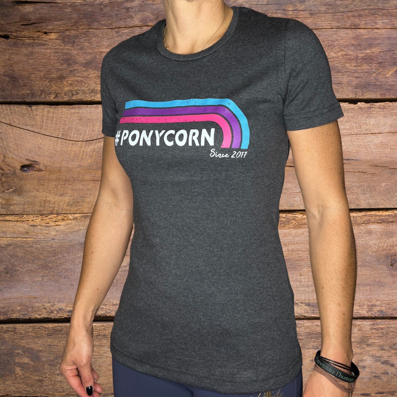 T-Shirt PonyCurl PonyGrey