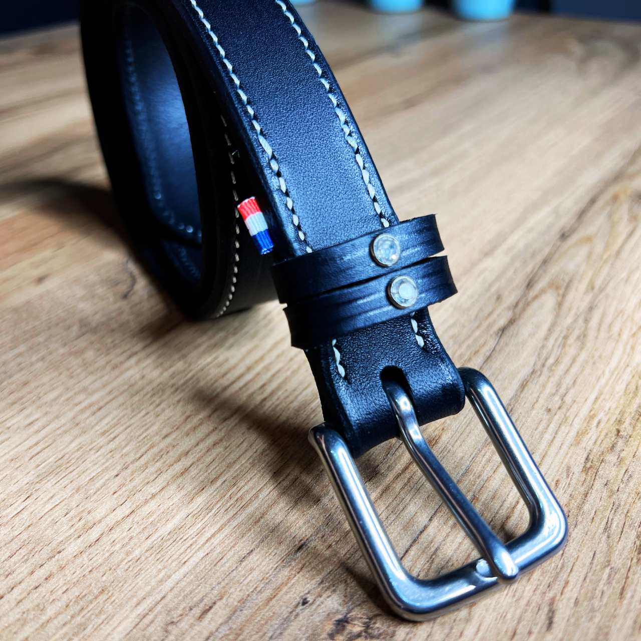 Ceinture cuir outlet fabrication française