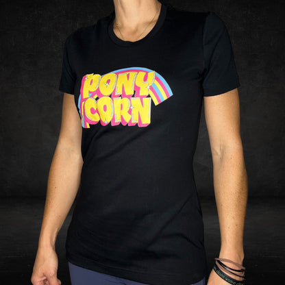 T-Shirt Bubble-Gum Pony Black