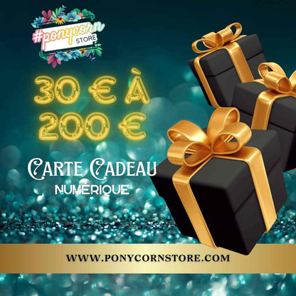 Carte Cadeau #ponycorn