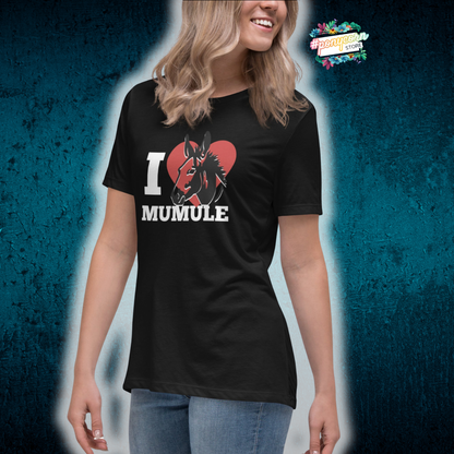 T-shirt I Love Mumule - Femme