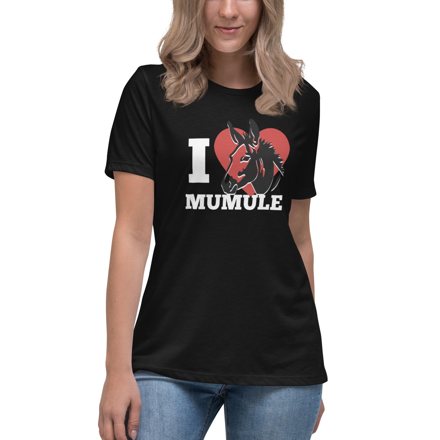 T-shirt I Love Mumule - Femme