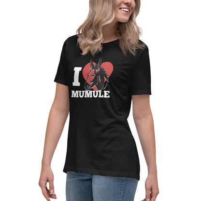 T-shirt I Love Mumule - Femme